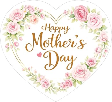 Alynta Happy Mothers Day Stickers 2 Inch Mothers Day Stickers
