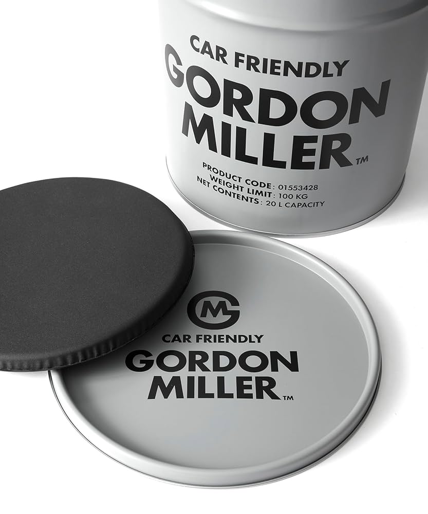 フェラーリ　スツール缶 Amazon | GORDON MILLER ペール缶 収納型スツール 20L 椅子 収納