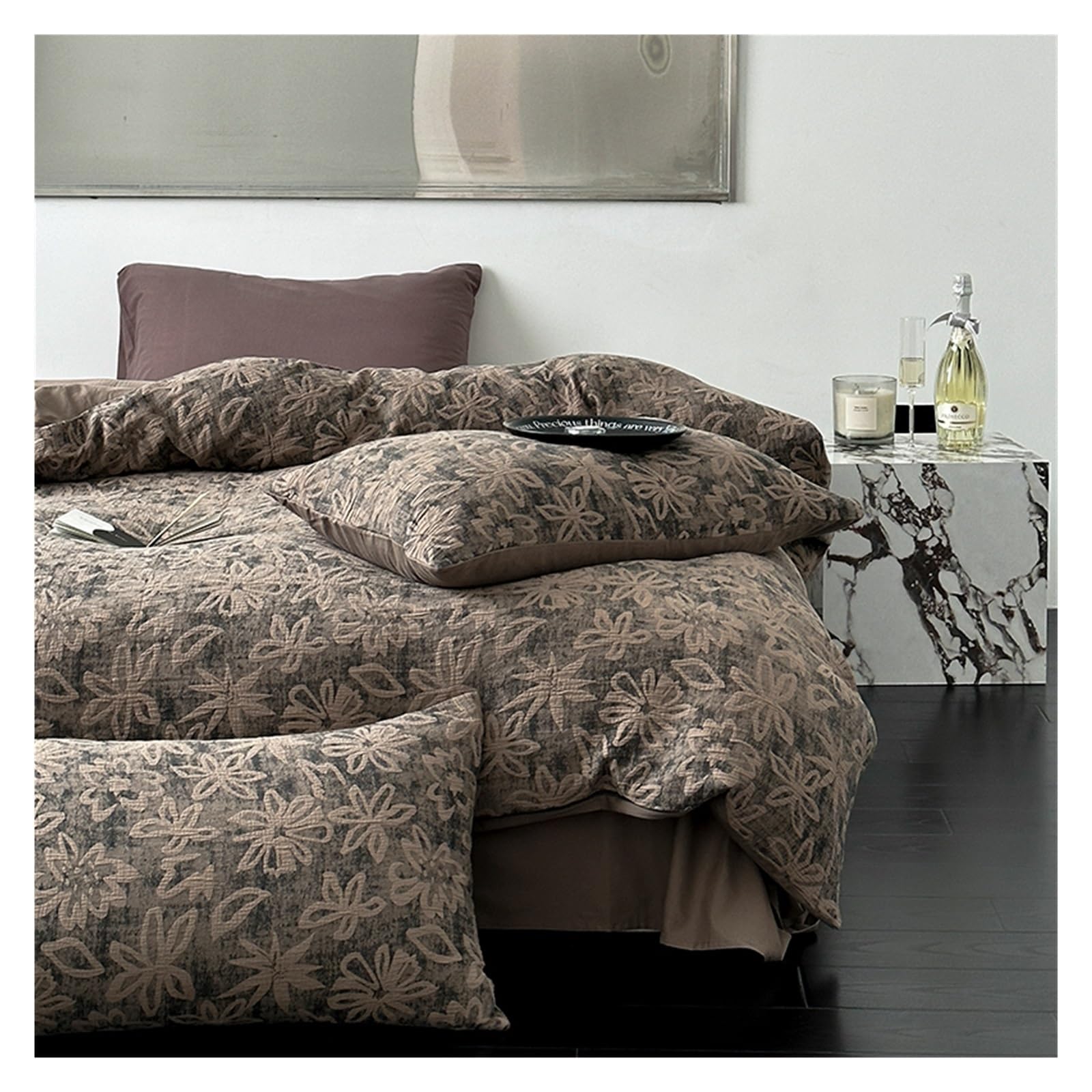Housse de couette zippée en coton lavé pour en finir avec le repassage et les lits rêches