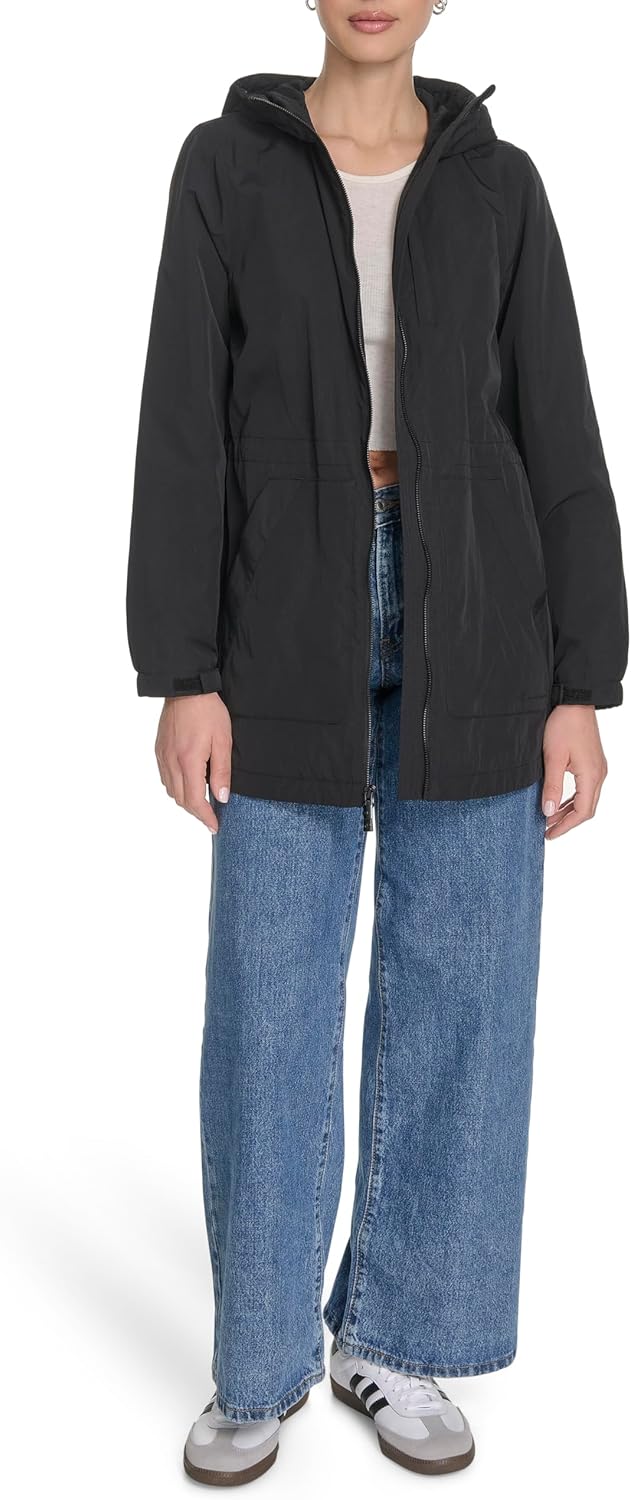 Champion Women's Hooded Cinch Waist Rain Jacket - Image 2