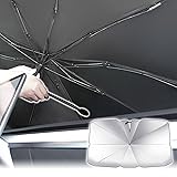 MAXWIN サンシェード 車 傘型 折りたたみ 軽自動車・軽自動車対応 フロント 車用サンシェード