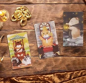 【正規品タロットカード】希少インディーズ✨デラックス版✨可愛いハムスタータロット ハムスタータロット｜正規輸入品 | タロクル｜TaroCle (海外タロット