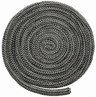 Black Stove/Fire Rope Wood Burning Stove 9mm 3 meters Length Log Burner Door Seal Black Fire Rope for Stove Glass