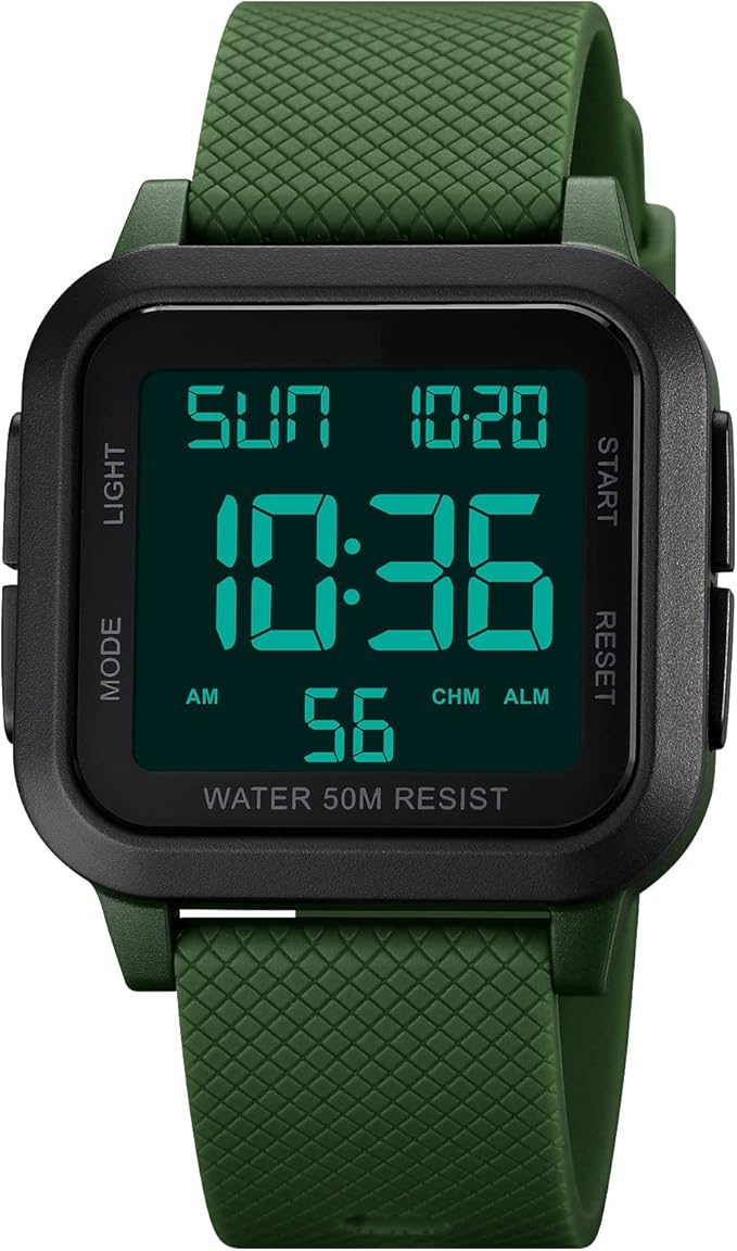 Forrader Mens Sport Digital Watches, Waterproof Outdoor Sport Watch