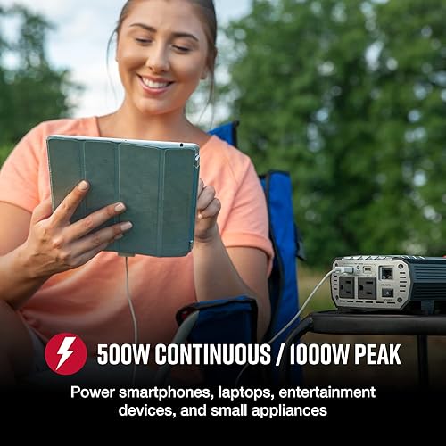 Miniatura 6 de Cobra CPIALCDG1 Control remoto y Cobra POWER 500W Inversor de corriente en paquete