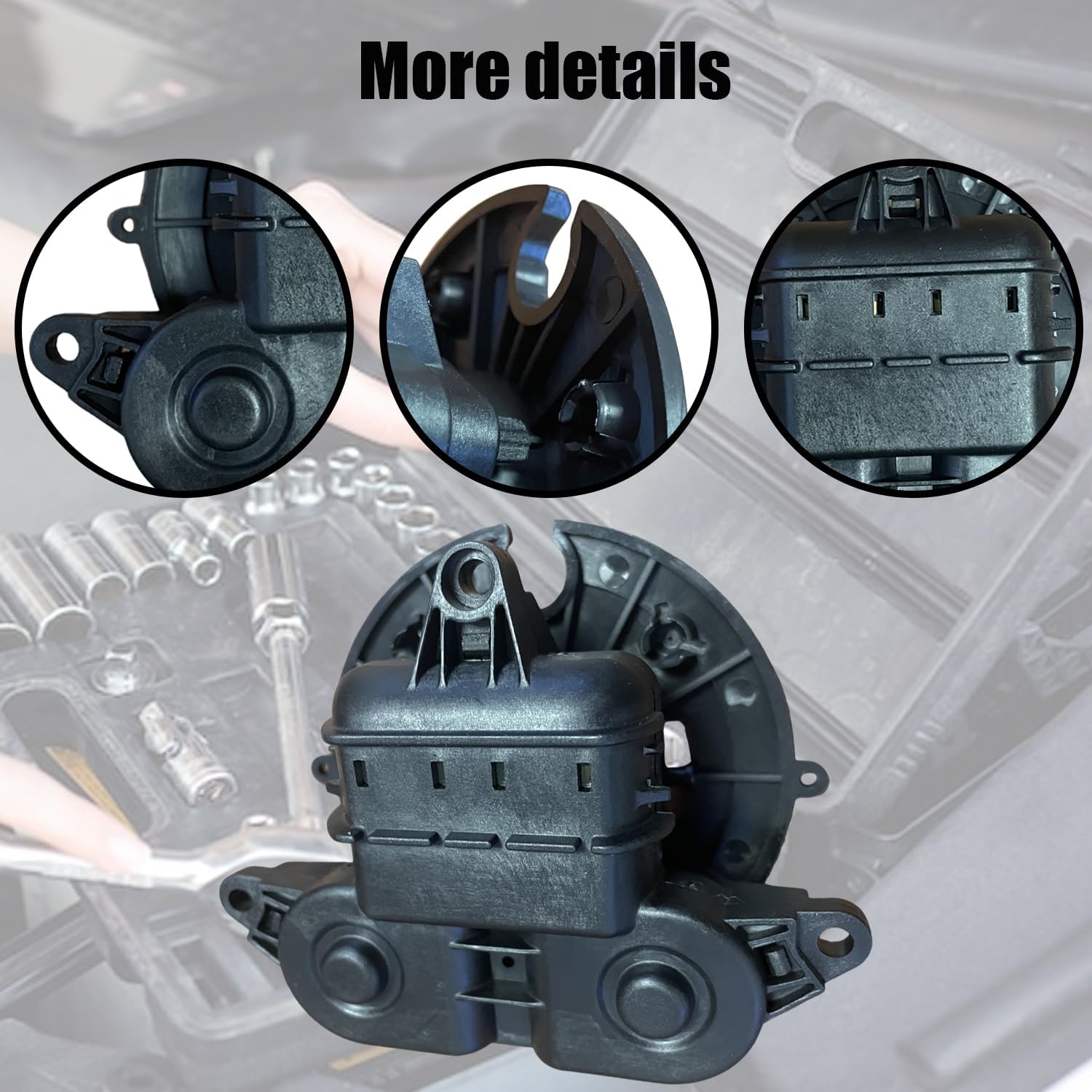 Outside Mirror Drive Motor Replacement for Ford F150 Expedition Escape Flex Taurus Edge Explorer Fiesta Mustang Ranger, Lincoln MKX MKS MKT Navigator, Mercury Sable Mariner 924-400 6U5Z17D696C