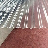 Vista 1 de Hoja de techo transparente, hoja de seguridad de policarbonato transparente, paneles de luz FRP, paneles de fibra de vidrio, paneles de resina