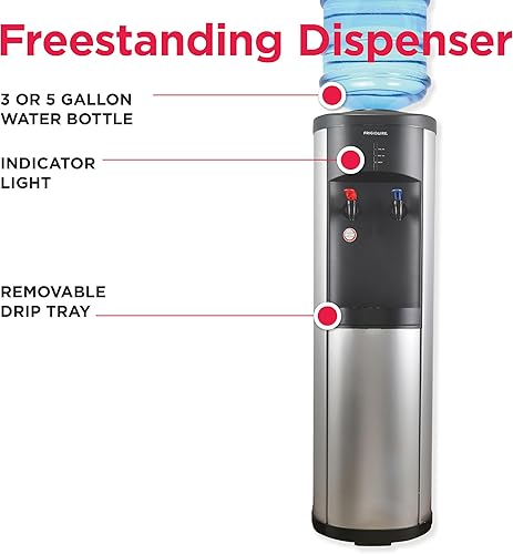 Miniatura 2 de Frigidaire EFWC519 Enfriadordispensador de agua de acero inoxidable estándar inoxidable