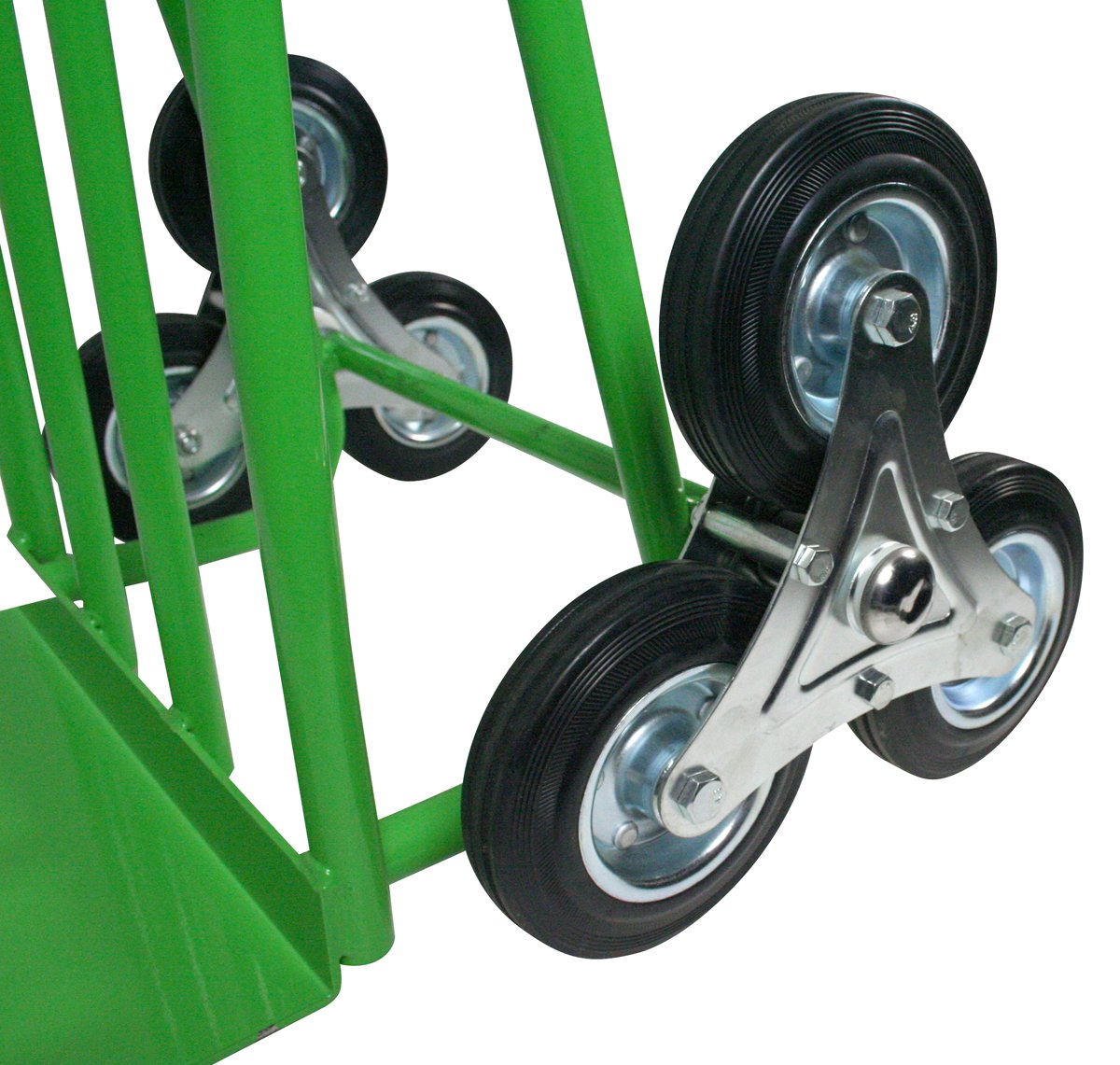 art021 Carros para transporte sobre escalera con barandilla, 0 W, 0 V, Verde, Juego de 100 piezas