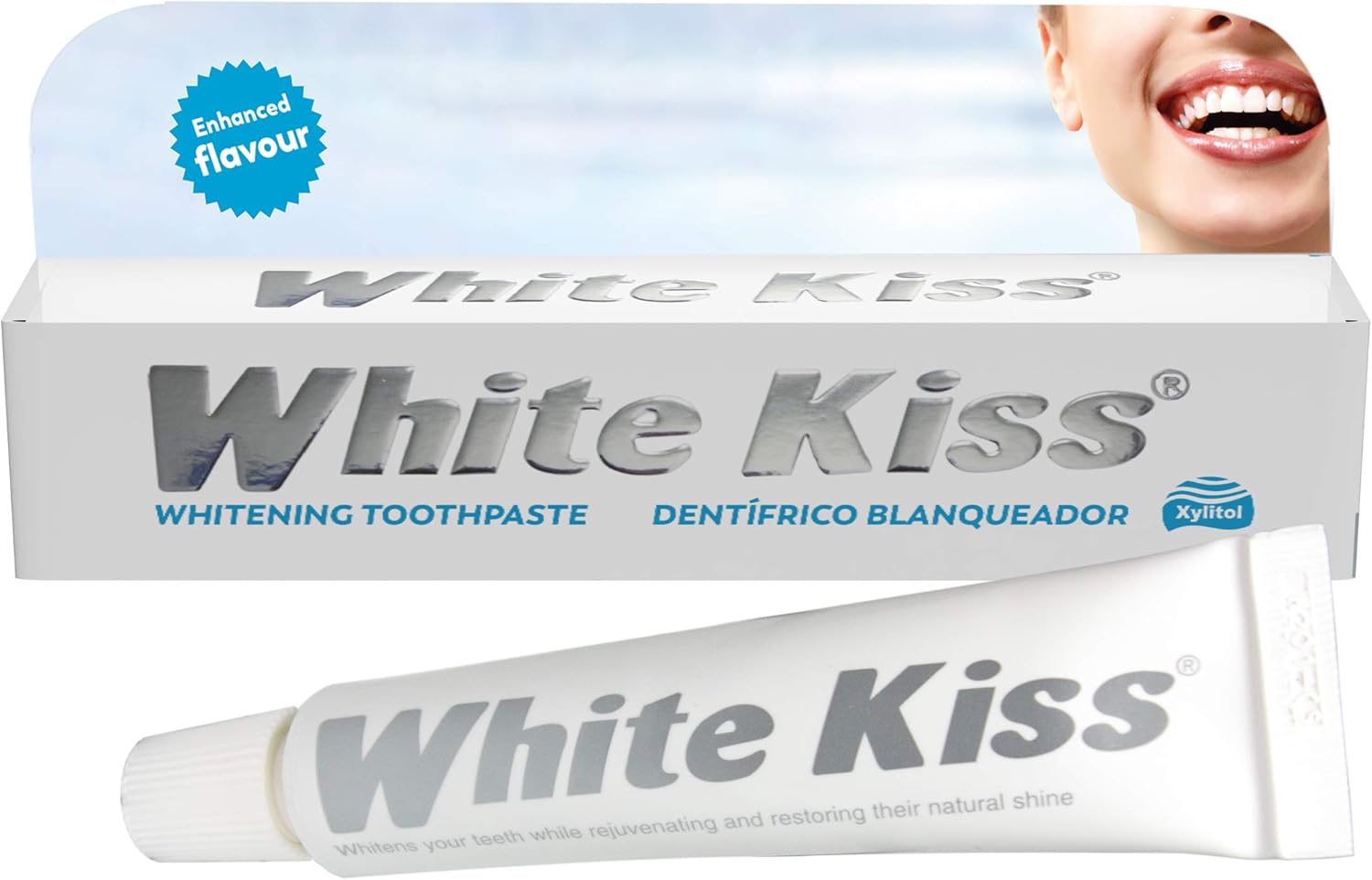 White Kiss Toothpaste 50 ml : Amazon.co.uk: Health & Personal Care