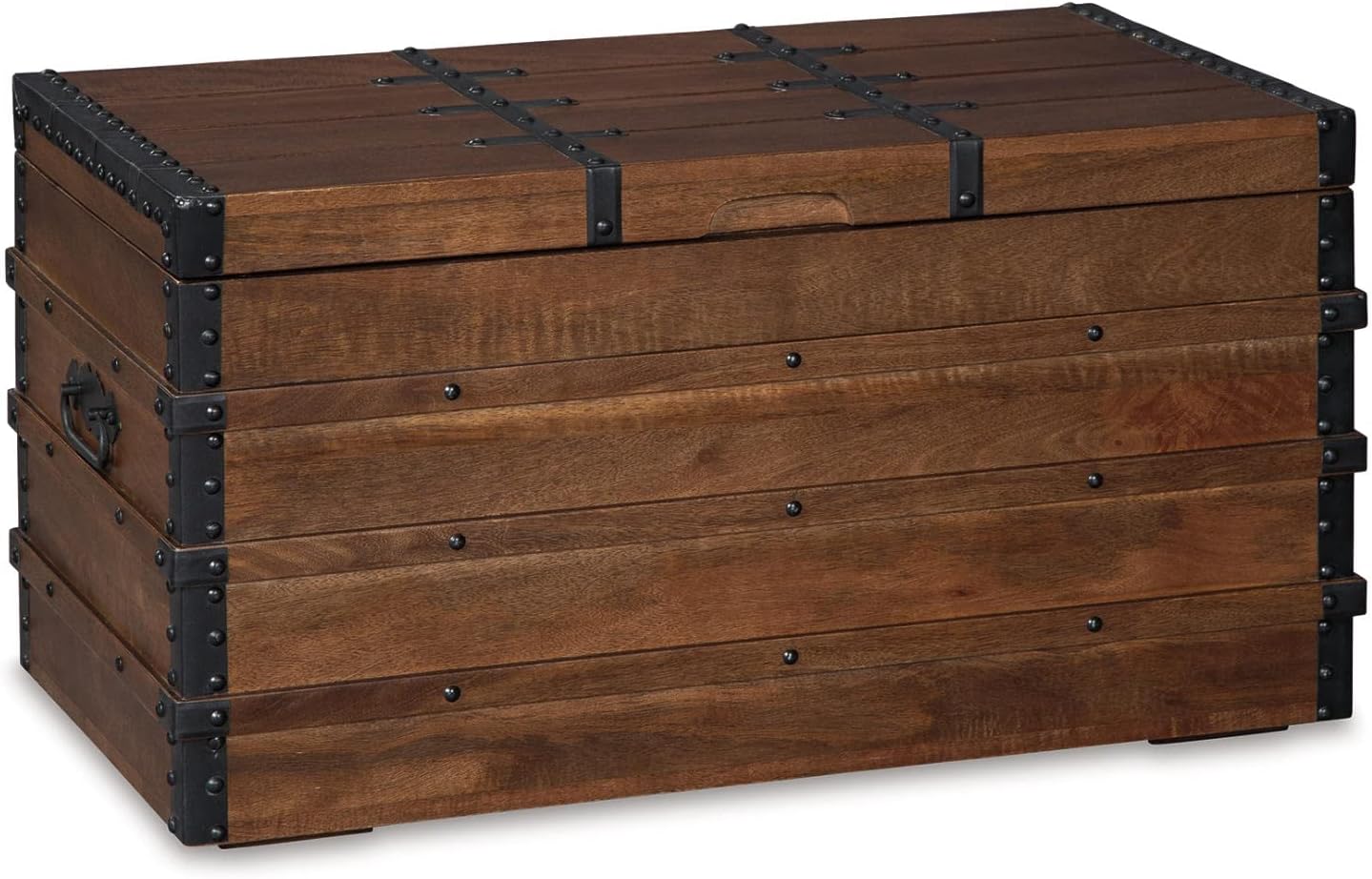 - Kettleby Storage Trunk - Rustic - Brown