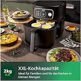 Philips Airfryer Combi Série 7000 - Air Fryer 8.3L, 22-en-1, connecté, Technologie RapidAir, jusqu'à 90% de matières grasses en moins, Application HomeID, coloris Noir (HD9876/90) - 5