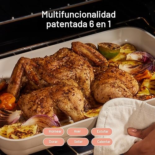 Miniatura 3 de Our Place Juego de utensilios para hornear Colección de utensilios de cerámica para hornear de 5 piezas con sartén de estufa a horno Sartenes