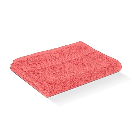 Himatsingka Super Soft 100% Cotton High Absorbing 450 GSM Bath Towel (Pink)