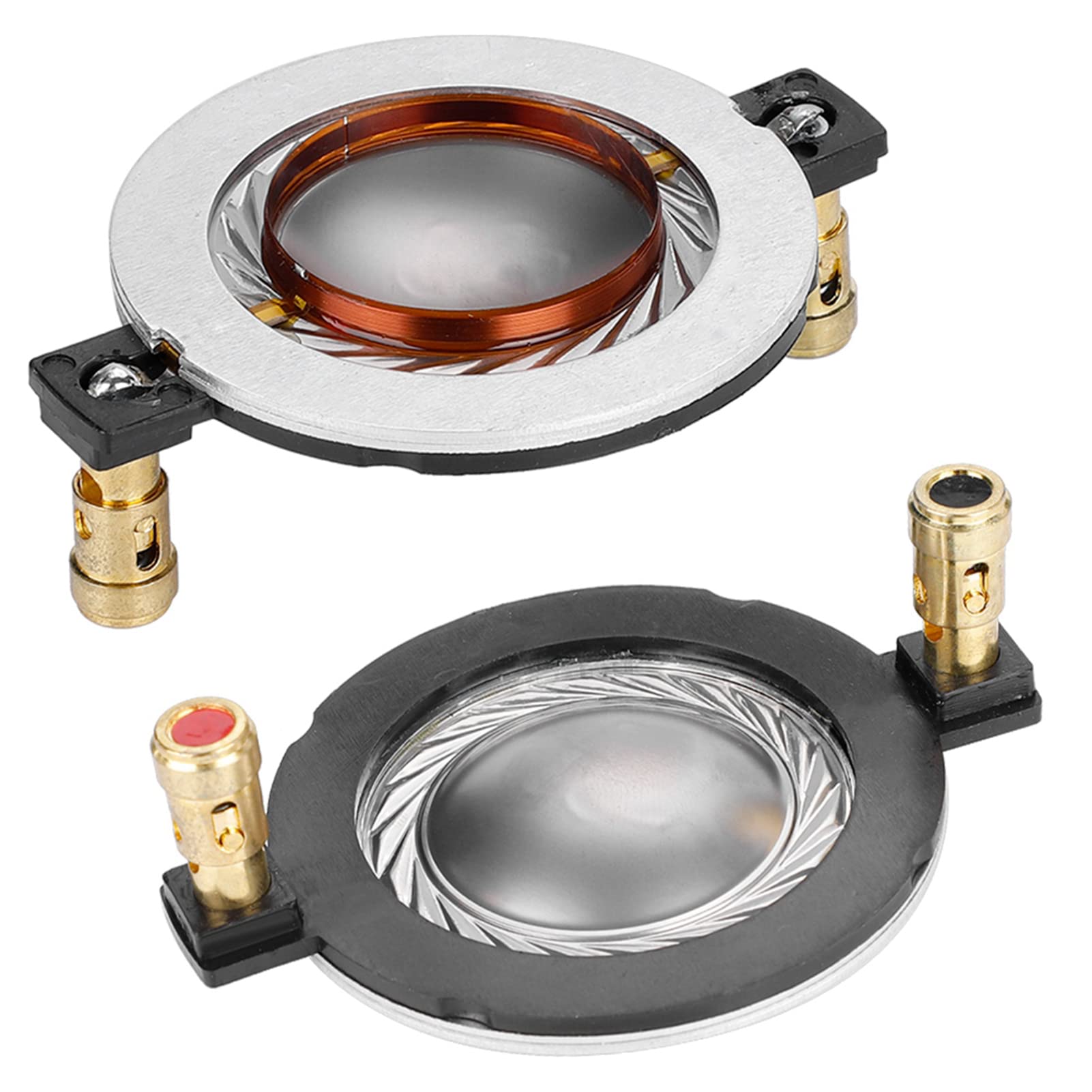 Speaker Drive Bobina Vocale Tweeter da 34,4 mm in Titanio - Super Tweeter con Pellicola Piatta 8 Ohm per Audio