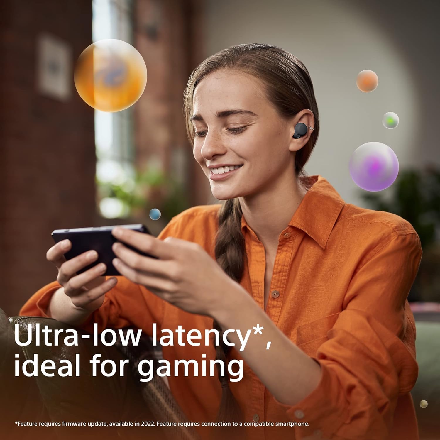 Sony WF-LS900 Écouteurs Bluetooth sans Fil à réduction du Bruit - Connexion Bluetooth Multipoint - Ultra Compact et Ultra léger (Reconditionné)