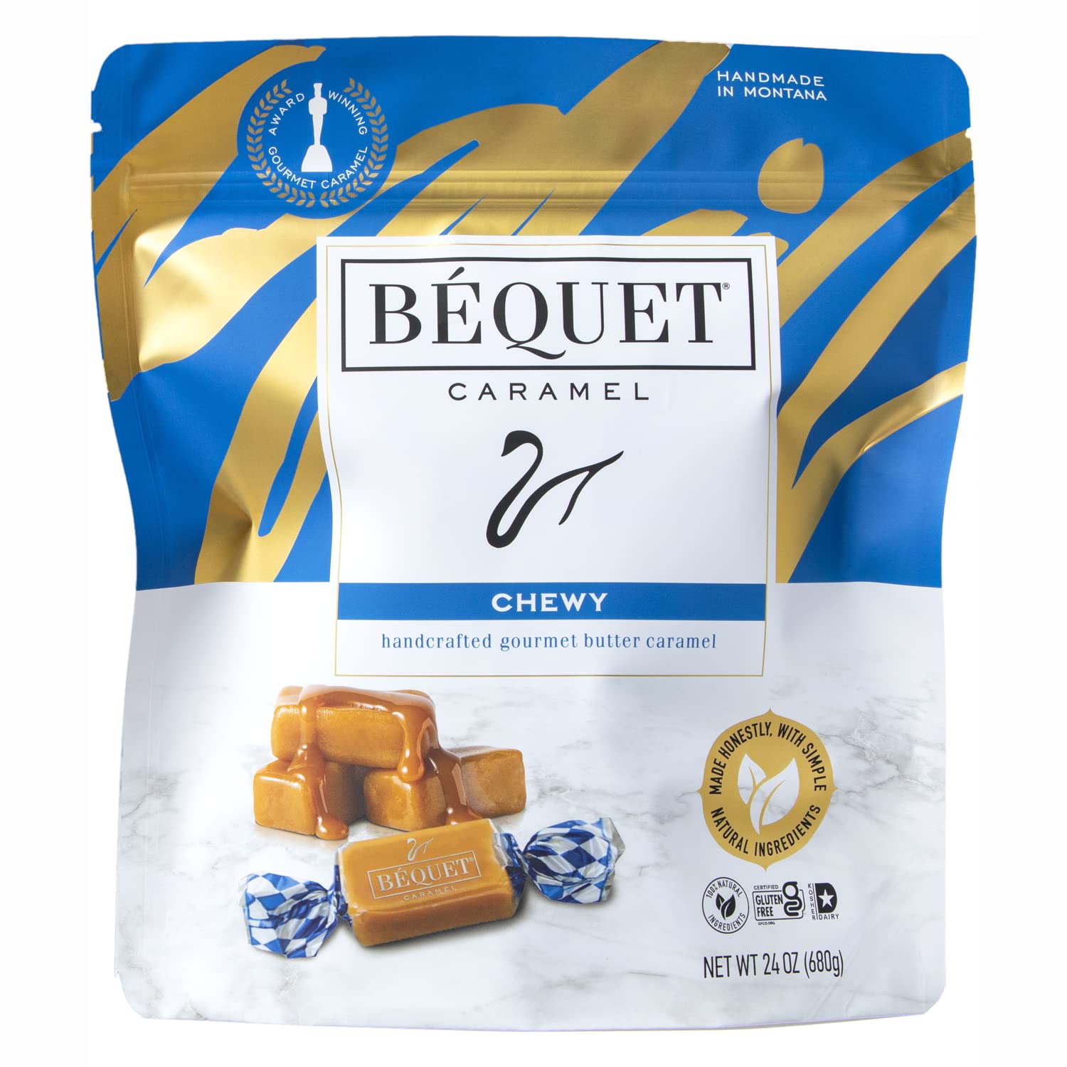 Béquet Caramel Chewy Gourmet Caramel Candy Caramel