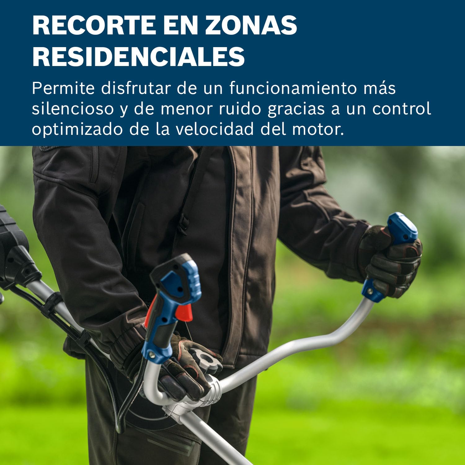 Bosch Pro desbrozadora a batería GFR18V-25 BH (motor Brushless sin escobillas de 600 W, corte de cuchillas: 25 cm, corte de línea: 40 cm, sin batería)