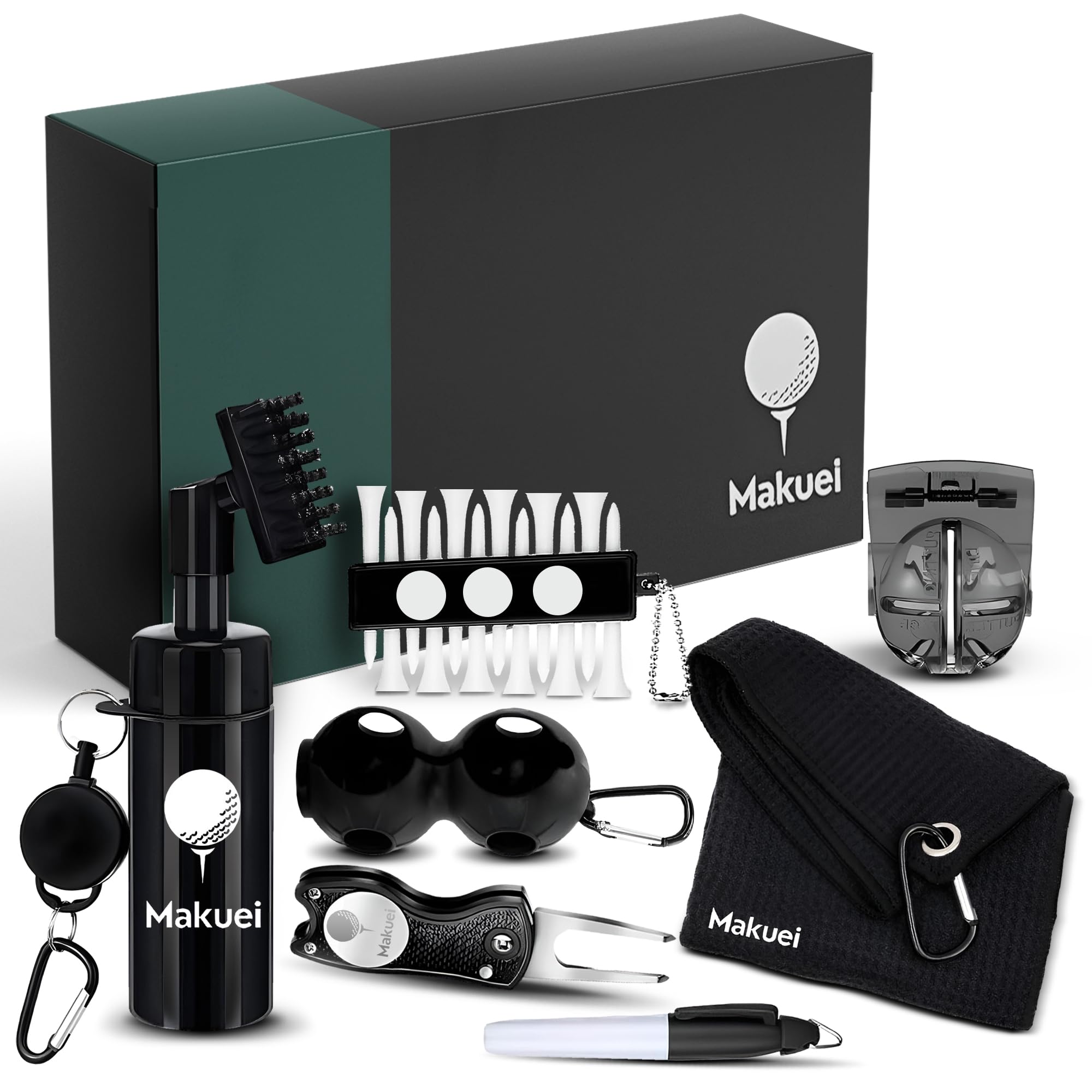 Divertente asciugamano da golf, con scritta Best Dad by Par, regalo per uomini, accessori da golf da uomo, asciugamani ricamati per sacche da golf con clip, blu