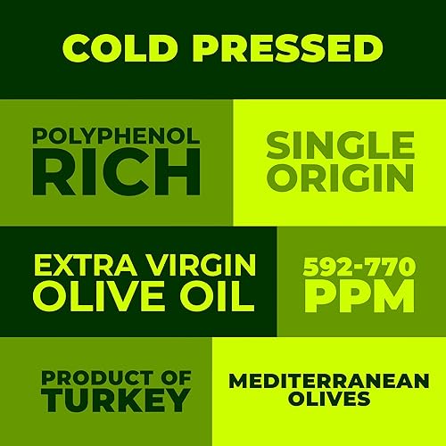 Miniatura 3 de Zest Delites - Aceite de oliva rico en polifenoles extra virgen, hasta 770 mgkg de aceite de oliva con alto contenido de polifenoles, AOVE prensado