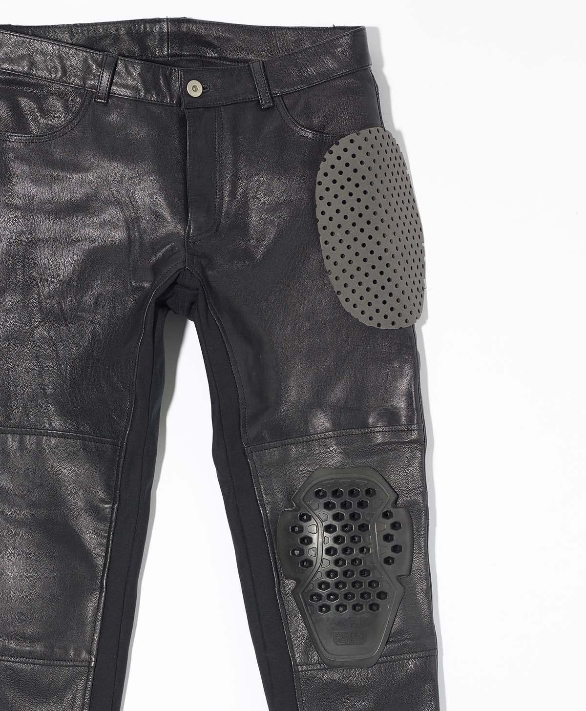 バイクウェア・装備 KADOYA ladies leather pants カドヤ（KADOYA） KADOYA LIGHT LEATHER PANTS / ブラック (レディース