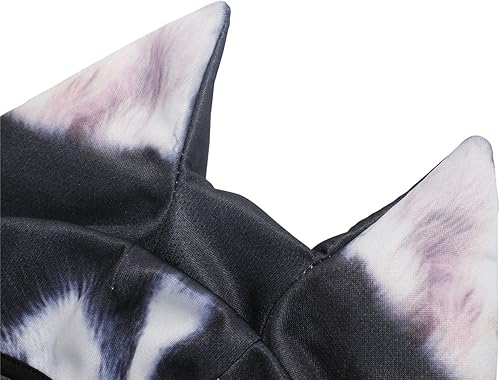 Miniatura 7 de WTACTFUL - Pasamontañas 3D con orejas de animal para festivales de música, raves, esquí, Halloween, actividades de fiesta al aire libre