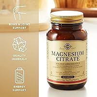 Vista 4 de Solgar Citrato de magnesio - 60 tabletas - Promueve huesos saludables, apoya la función nerviosa y muscular - Altamente absorbente - Sin OMG