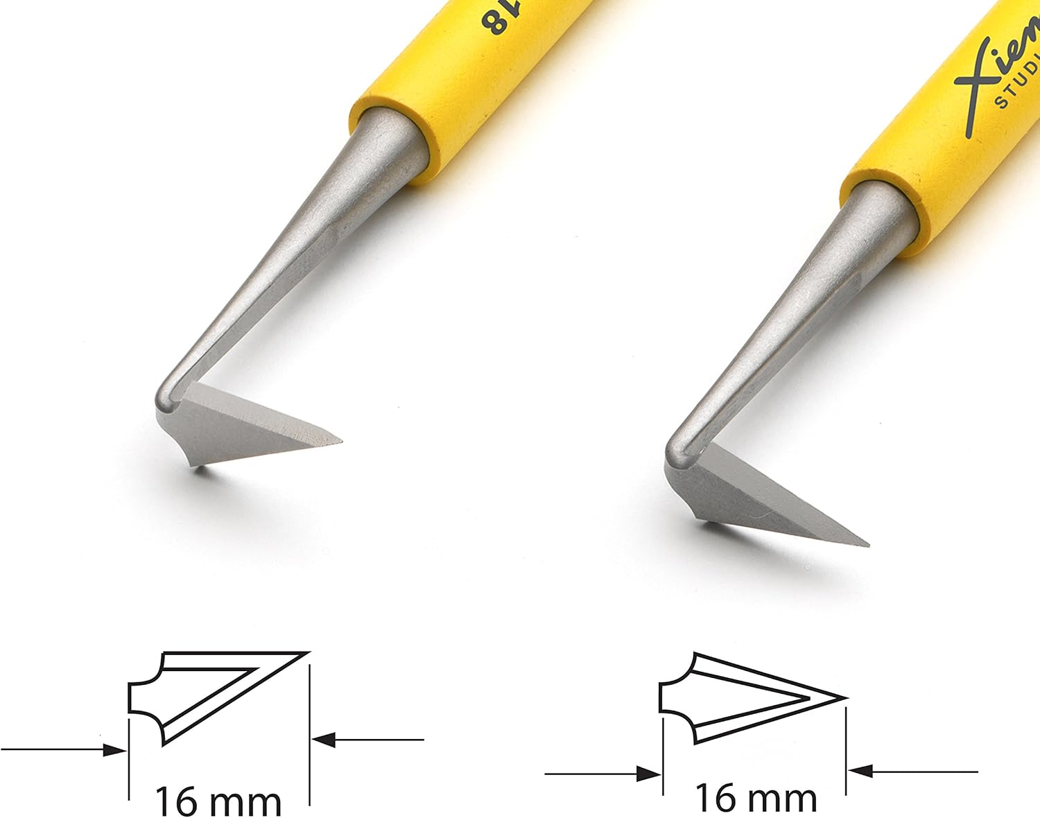 Xiem Tools Trimming Tool (Double-Ended) for Pottery and Ceramics (XST18-10131)