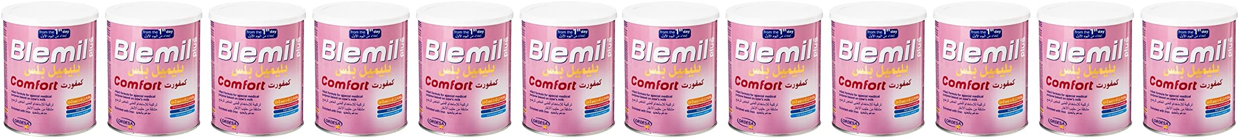 Ordesa Blemil Plus Comfort Infant Formula Milk - 400G (Pack Of 12)