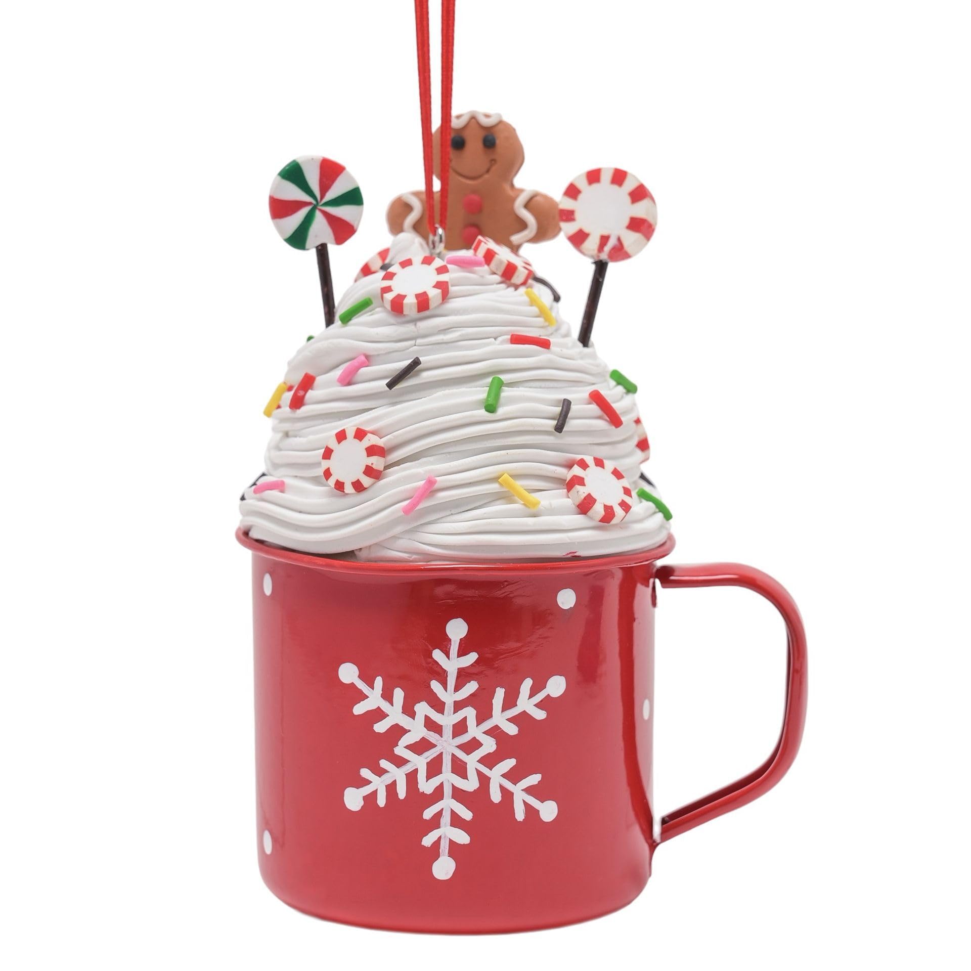 Tasse de Noël festive en céramique pour réchauffer vos moments cocooning au coin du feu