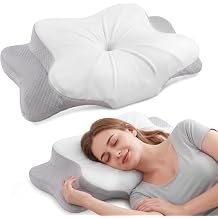 Utopia Bedding Cervical Neck Pillow for Sleeping, Ergonomic Cooling Pillow