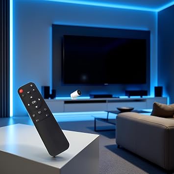 X3 Replacement Remote Control Compatible with XUANPAD Mini 1080P Movie Projector Remote