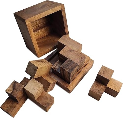 Soma Cube - Puzzle de madera tamaño grande