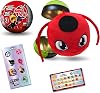 Miraculous Ladybug, 4-1 Capsule Collectible Toy, Surprise Miraball with expanding Plush Kwami, Collectible Character Metal Case, Glittery Stickers & hanging Display Ribbon