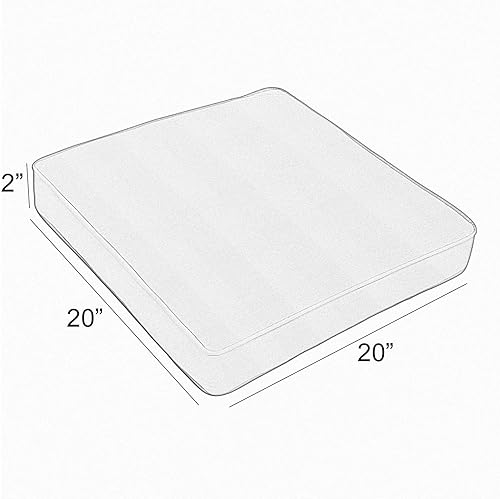 Miniatura 3 de Mozaic Home Sunbrella - Cojín con cable para interiorexterior, 20 pulgadas, verde texturizado