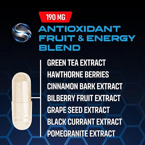 Vista 5 de Suplemento multivitamínico masculino, energético y de apoyo a la salud inmunológica para él Multi para hombre con vitaminas A, C, D, E, B