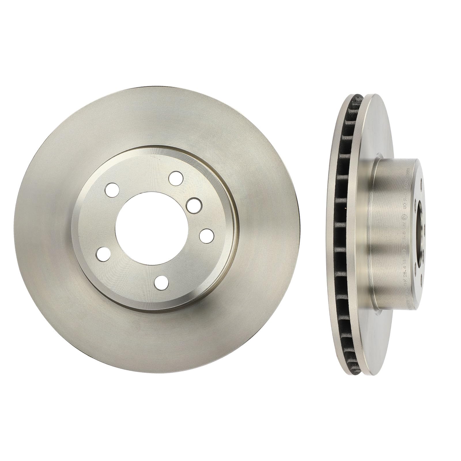 Frankberg 2 discos de freno delanteros ventilados Ø324 mm 34116753221 | Compatible con: Serie 6 Convertible E64, Serie 6 E63, Serie 5 E60, Serie 5 Touring E61