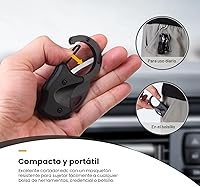 Vista 5 de Cuchillo de Bolsillo Pequeño de Regalo para Hombres, Cortador de Llavero con Hoja de 1.34 Pulgadas, Cuchillos Plegables Mini EDC para Llevar Todos