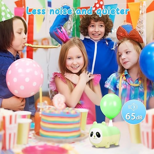 Miniatura 6 de Bomba de globo eléctrica 110 V 450 W portátil pequeño panda globo inflador máquina bomba de aire para globos guirnalda arco decoración fiesta