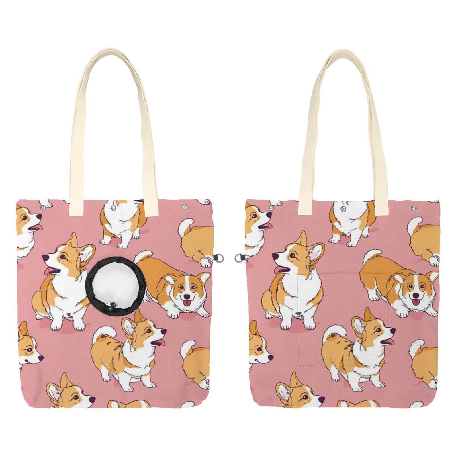 Sac à bandoulière pour chat et chien afin de voyager léger