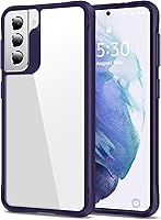 Vista 54 de HOOMIL Funda para Samsung Galaxy S20 de 6.2 pulgadas, no amarillea, protección contra caídas, carcasa trasera dura transparente antiarañazos