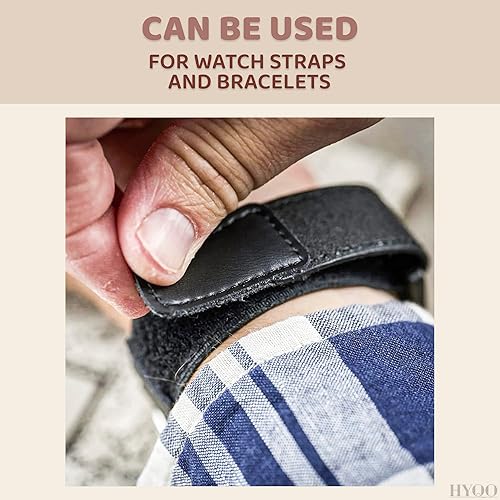 Miniatura 7 de Cinta de velcro de 4 pulgadas, color negro (4 x 12 pulgadas), tiras no adhesivas para una fijación rápida y fácil, montaje industrial, proyectos de