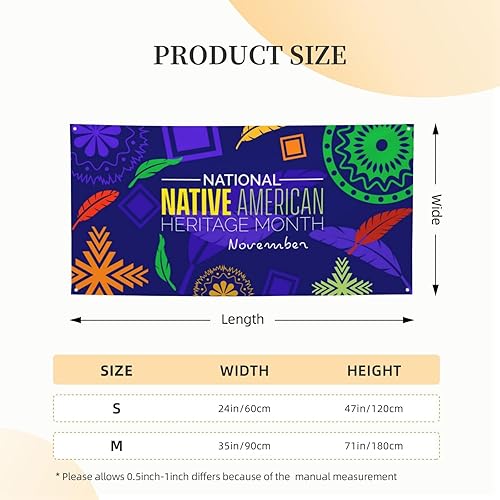 Miniatura 25 de Telones de fondo del mes de la herencia de los nativos americanos para fiestas de vacaciones, fondo de fotografía para interiores y exteriores, Negro