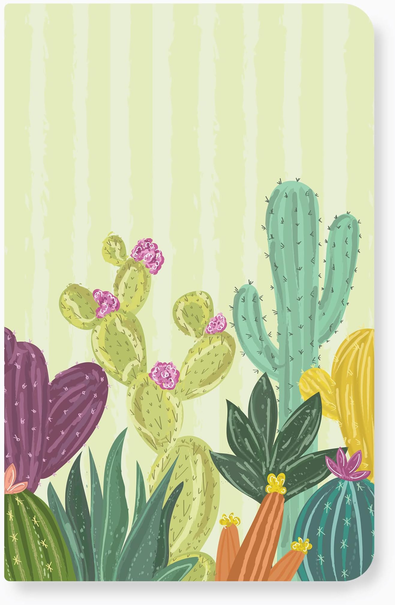 A5 Notebook: Ruled | 90 GSM | 160 Pages (Prickly Pair)