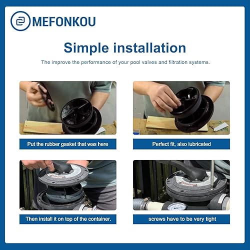Miniatura 5 de MEFONKOU SPx0714T Junta de araña para Hayward sp0714t Vari-Flo XL válvula SPX0714CA