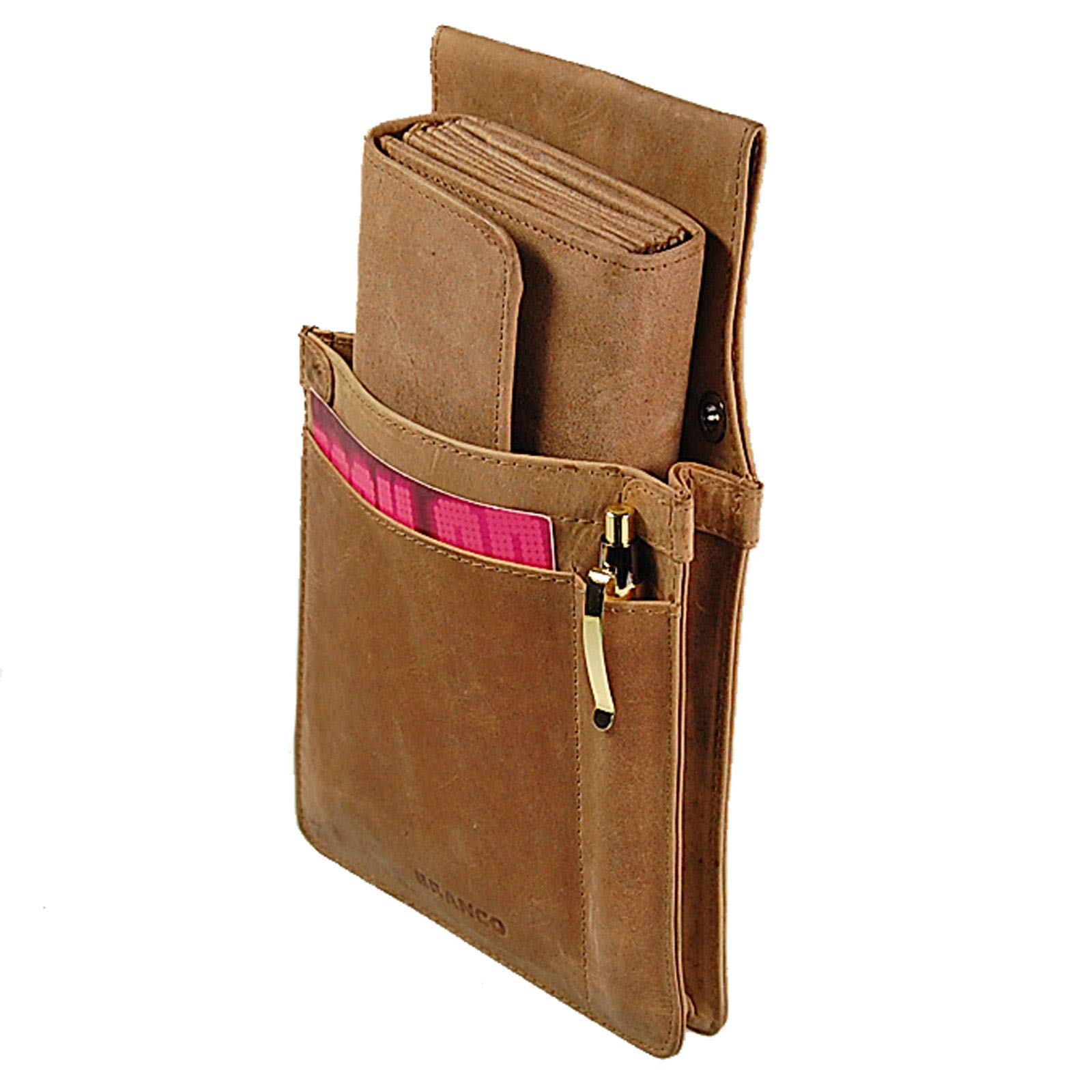 Kellnerset Leder Kellnerbörse + Kellnerholster Kellnergeldbörse + Kellnertasche