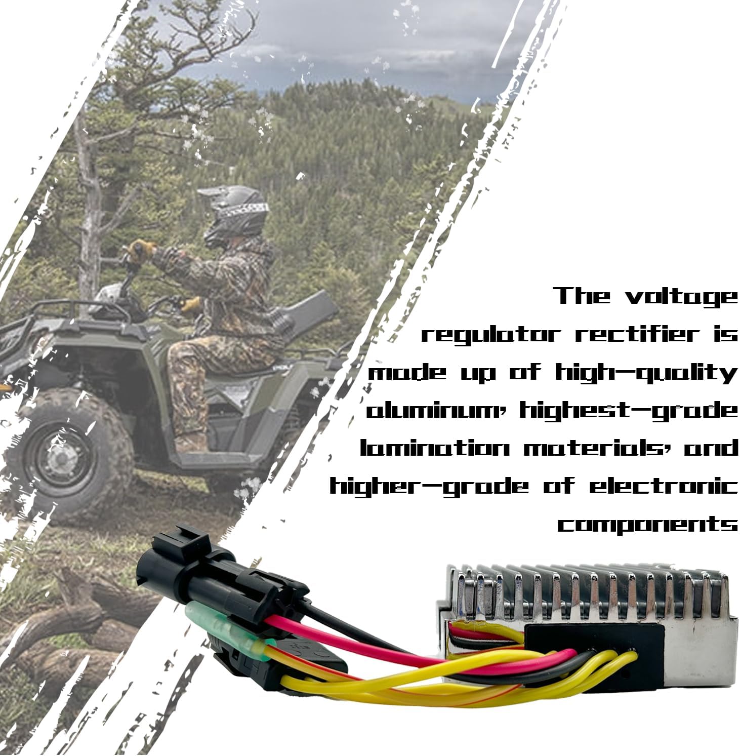 Karsee Regulator Rectifier 4012192 Compatible with Polaris Ranger 400 Scrambler 500 Sportsman 400 500 HO 2010-2013 Trail Blazer 330 Polaris Trail Boss 330