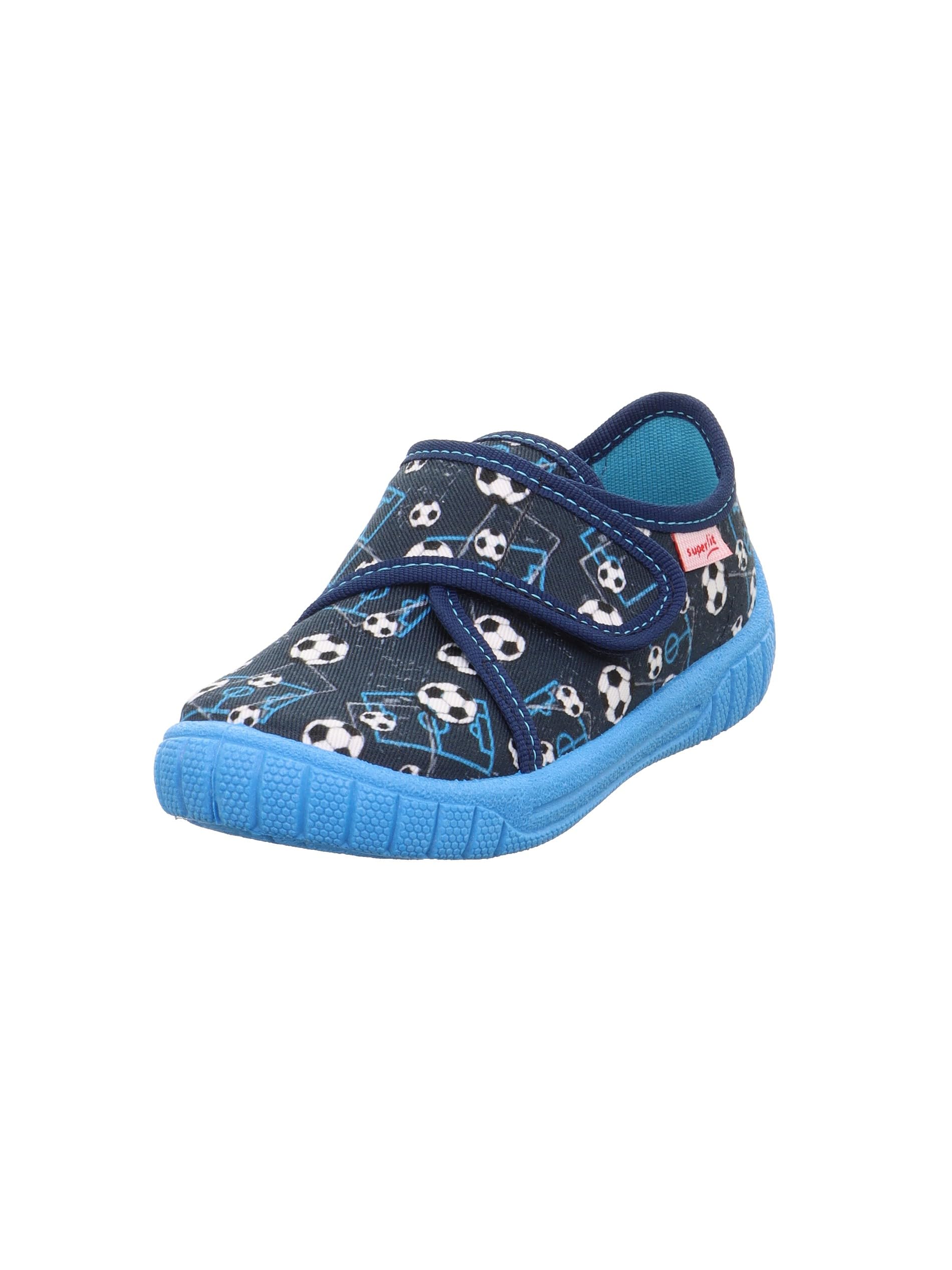 Superfit Bill Boys' Turquoise/Multicoloured 8080 Slippers, 29 EU