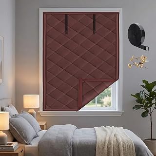Thermal Window Cover Insulated Draft Blocker for Winter, 3-Layer Keep Warm