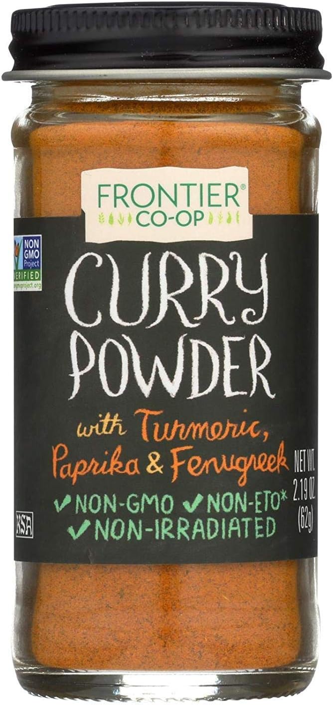 Curry Powder with Turmeric, Paprika & Ferugreek NET WT. 2.19 OZ. (62g)